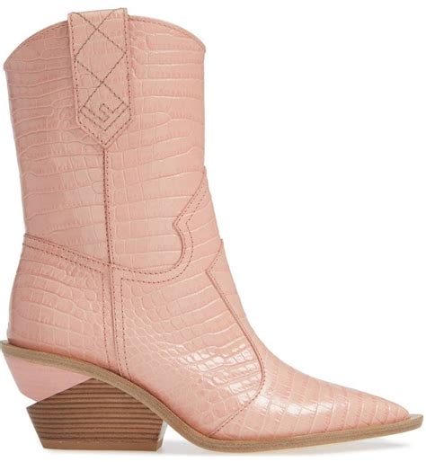 pink fendi cowboy boots